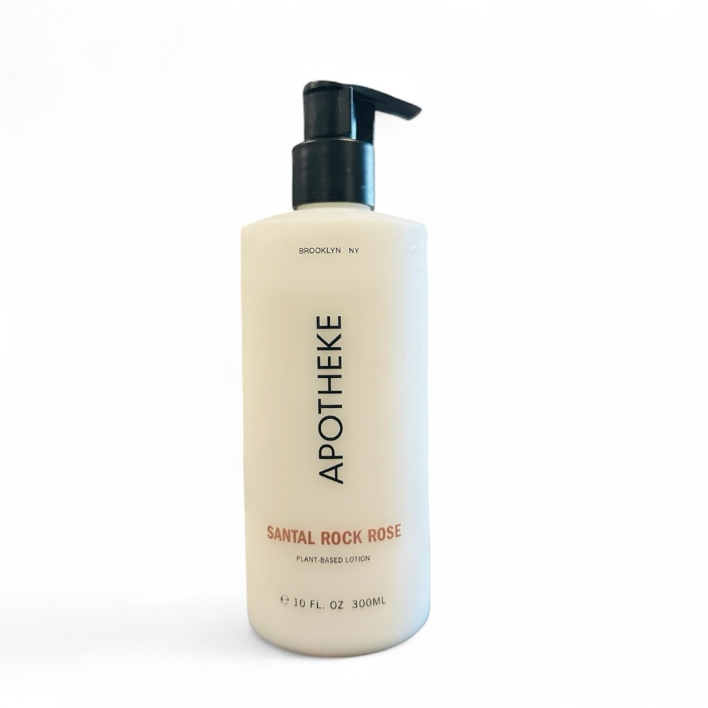 APOTHEKE New York Plant Based Lotion SANTAL ROCK ROSE Lasting Scent 10 Fl oz new